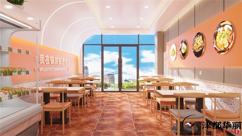 银川九香麻辣烫店设计方案鉴赏|银川麻辣烫店设计装修公司推荐