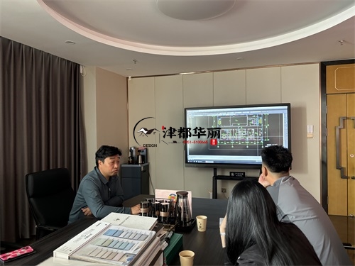银川设计装修公司|银川枫玺中餐厅设计装修项目平面方案沟通